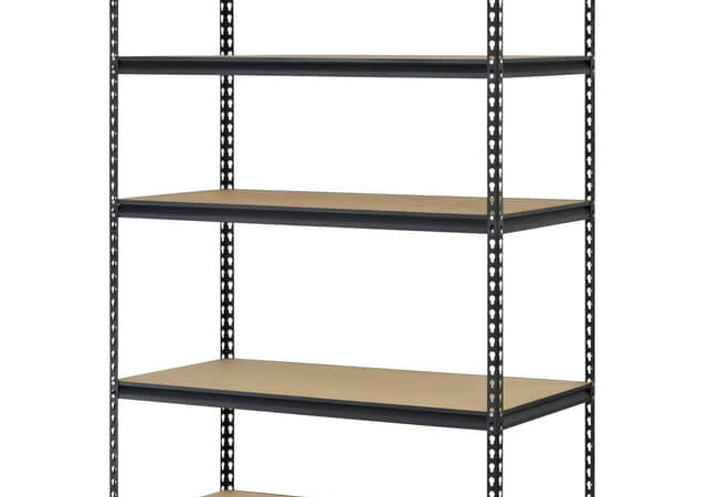 Muscle Rack 72"x48" 5-Shelf Steel Shelf Unit for $65 + free shipping