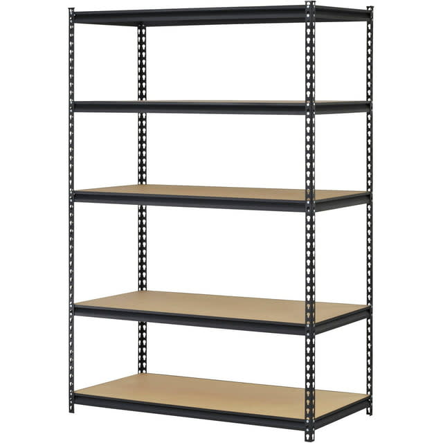 Muscle Rack 72"x48" 5-Shelf Steel Shelf Unit for $65 + free shipping