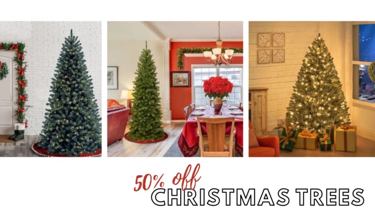 Up to 50% off Christmas Trees at Wayfair!