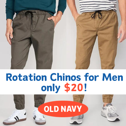 Today Only! Rotation Chinos for Men $20 (Reg. $44.99+)