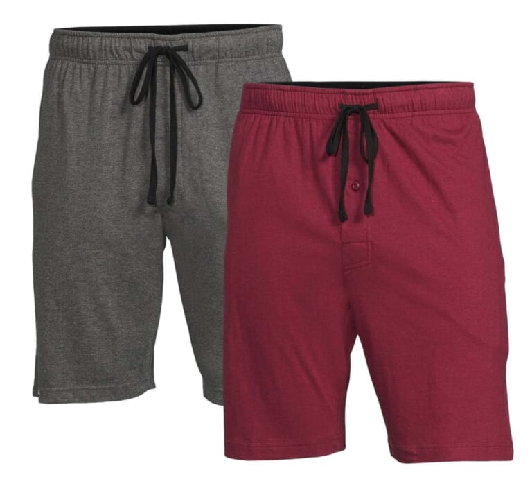 Hanes Men's X-temp Knit Jam Shorts 2-Pack for $8 + free shipping w/ $35