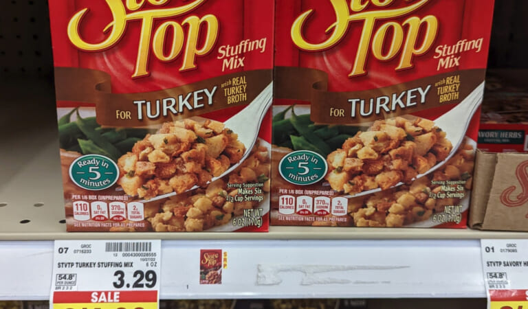 Stove Top Stuffing Mix Just $1.50 At Kroger