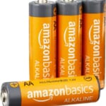 Amazon Basics AA Alkaline Batteries 144-Pack for $25 + free shipping