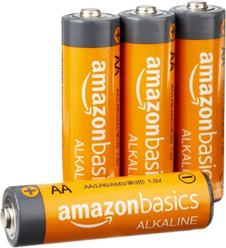 Amazon Basics AA Alkaline Batteries 144-Pack for $25 + free shipping