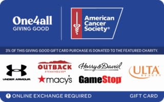 One4All Giving Good Gift Cards at Kroger: 15% bonus credit