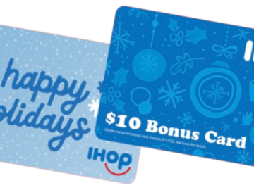 iHop Gift Cards: Spend $30, get extra $10 credit