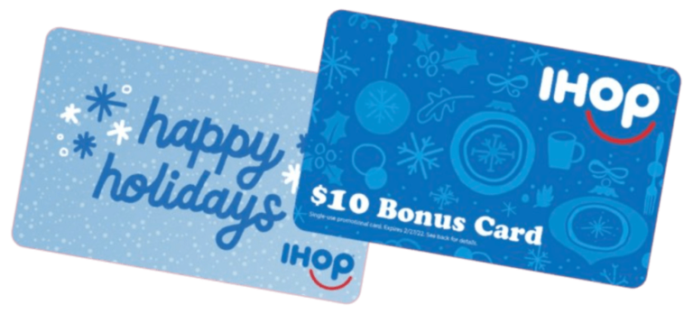 iHop Gift Cards: Spend $30, get extra $10 credit