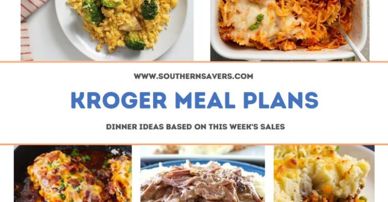 kroger meal plans