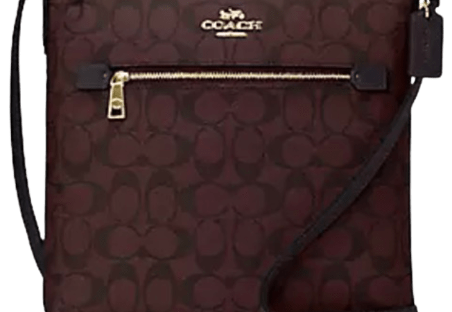 Coach Outlet Rowan File Bag in Signature Canvas for $89 + free shipping