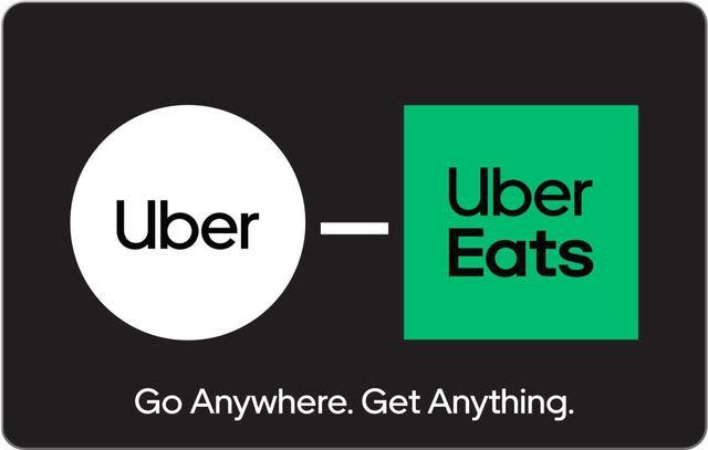 $100 Uber / Uber Eats Gift Card for $90