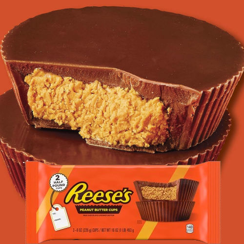 REESE’S Milk Chocolate Half-Pound Peanut Butter Cups, 2-Count as low as $9.07 Shipped Free (Reg. $12.43)- $4.54/ 8-Oz Cup