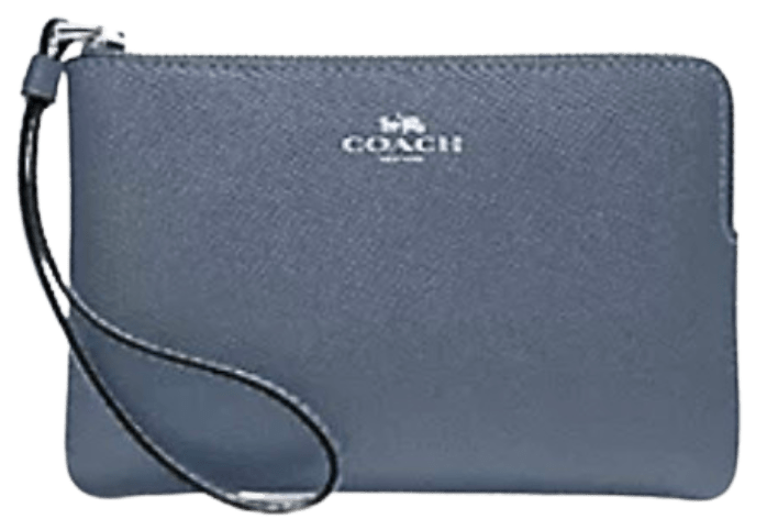 Coach Outlet Corner Zip Wristlet for $26 + free shipping