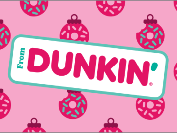 $30 Dunkin Donuts Gift Cards for $25