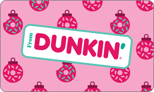 $30 Dunkin Donuts Gift Cards for $25