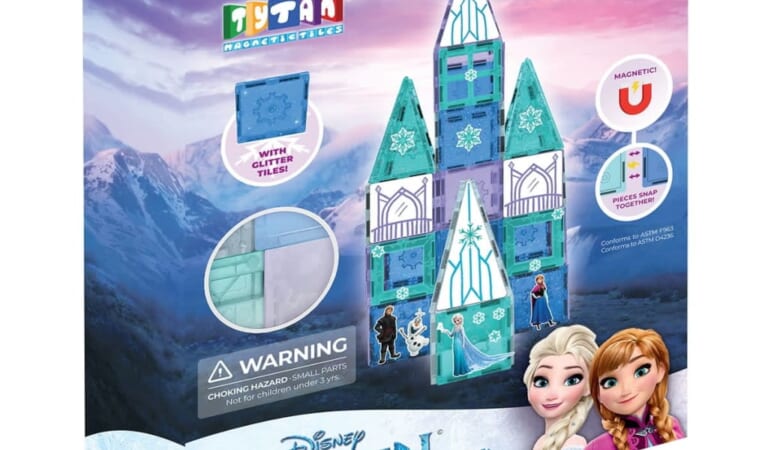 Tytan Toys Disney Frozen Castle Magnetic Tiles Building Set for $35 + $6.99 s&h