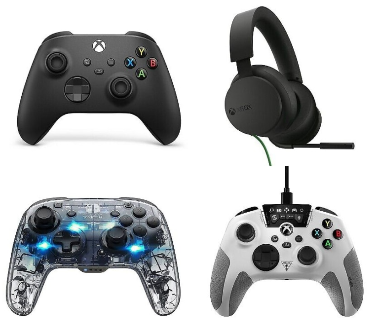 Video Game Controllers & Accessories at eBay: Buy 1, get 2nd for free + free shipping