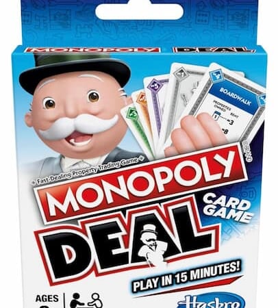 Monopoly Deal Card Game only $2.99!