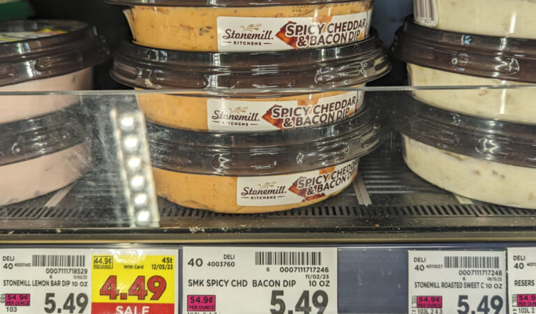 Stonemill Kitchens Premium Dips As Low As $2.24 At Kroger (Regular Price $5.49)