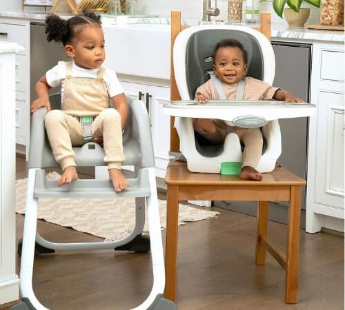 6-in-1 Ingenuity Full Course SmartClean Convertible High Chair (Slate) $70 Shipped Free (Reg. $100) – with 6 Modes & 2 Dishwasher Safe Trays