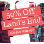 Lands’ End Coupon | 50% Off Sitewide + FREE Shipping!