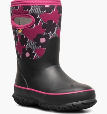 Bogs Kids' Grasp Waterproof Insulated Rain Boots