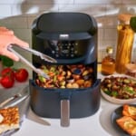 Today Only! Bella Pro Series 8-qt. Digital Air Fryer with Divided Basket $40 Shipped Free (Reg. $110)