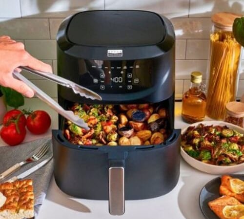 Today Only! Bella Pro Series 8-qt. Digital Air Fryer with Divided Basket $40 Shipped Free (Reg. $110)