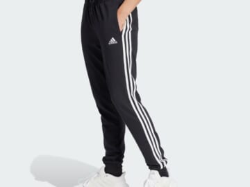 adidas Men's Essentials 3-Stripes Pants for $17 + free shipping