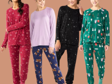 Women’s Knit 3-Piece Pajama Set as low as $16.66 After Code + Kohl’s Cash when you buy 3 (Reg. $42) + Free Shipping – 5 Colors – Pajama Top, Bottoms & Socks