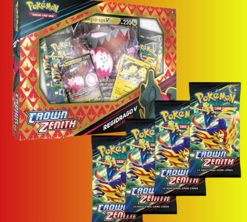 Pokemon Trading Card Games: Crown Zenith Regidrago V Box $14.98 (Reg. $35.39)