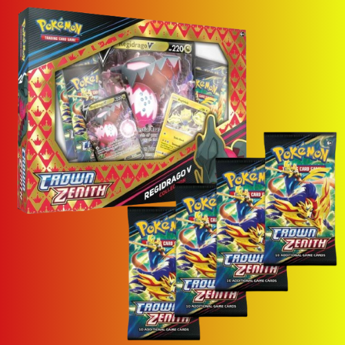 Pokemon Trading Card Games: Crown Zenith Regidrago V Box $14.98 (Reg. $35.39)