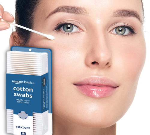 Amazon Basics Cotton Swabs, 500-Count as low as $2.26 Shipped Free (Reg. $3.19) – Less than 1¢ per Swab