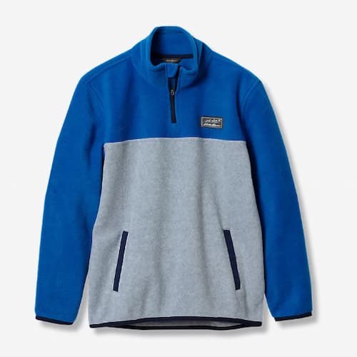 Eddie Bauer Boys' Quest Fleece 1/4-Zip Jacket