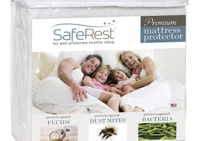 SafeRest Waterproof King-Size Mattress Protector for just $21.28 shipped! {Black Friday Deal}