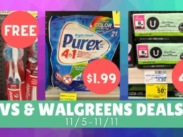 Video: Top CVS & Walgreens Deals 11/5-11/11