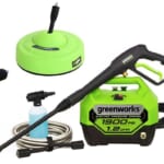 Greenworks 1900 PSI 1.2 GPM Electric Pressure Washer Combo Kit for $100 + free shipping