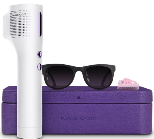 Say goodbye to traditional methods and embrace the effectiveness and convenience of this Hair Removal Device with Sapphire Ice for just $179.99 Shipped Free (Reg. $359.99)