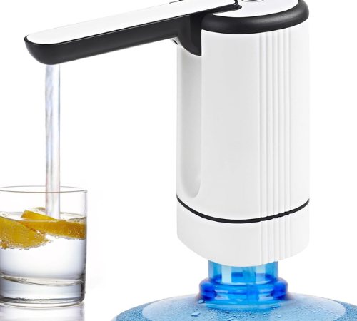 Quench your thirst anywhere, anytime with this Portable Water Bottle Pump for just $6.88 (Reg. $15.99)