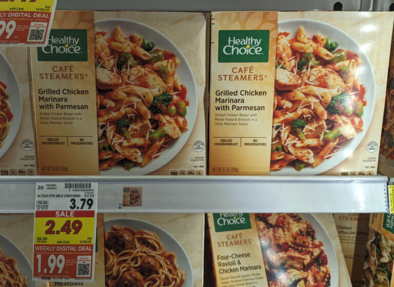 Healthy Choice Cafe Steamers As Low As $1.99 At Kroger