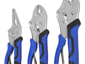 Kobalt 3-Pack Locking Plier Set for $14 + pickup