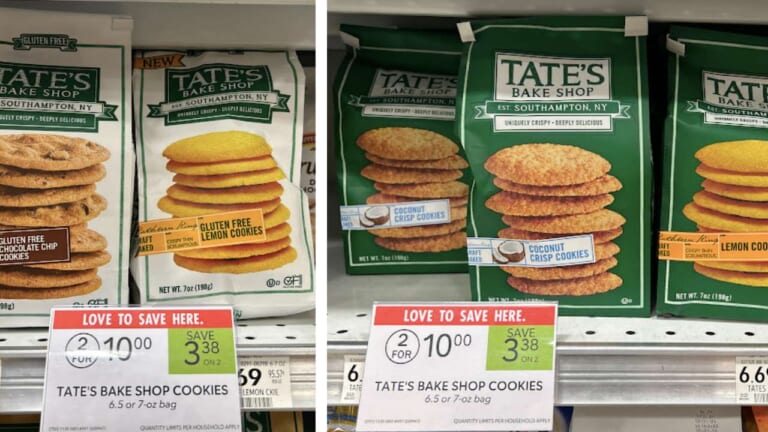 Pick Up Tate’s Bake Shop Cookies for $3