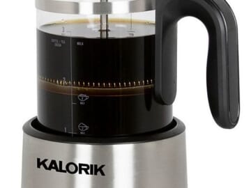Kalorik Barista 8-in-1 Hot and Cold French Press Coffee Maker for $80 + free shipping