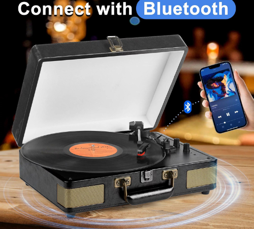 Record Players on Sale from $42.99 Shipped Free (Reg. $86) – 1K+ FAB Ratings! – Lots of Color & Style Options!