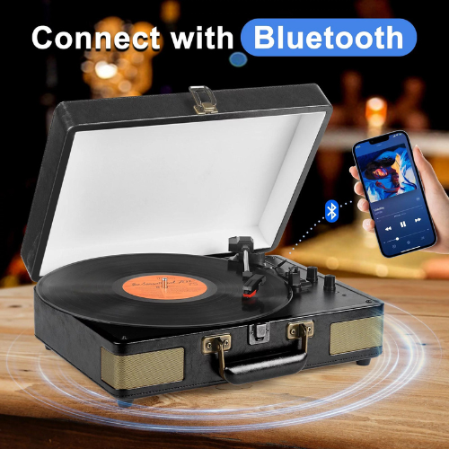 Record Players on Sale from $42.99 Shipped Free (Reg. $86) – 1K+ FAB Ratings! – Lots of Color & Style Options!