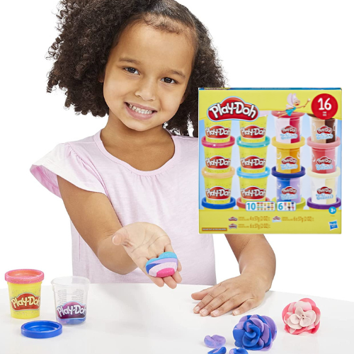 Play-Doh 16 Cans Sparkle and Scents Variety Pack + 4 Tools $6.39 (Reg. $11.99)