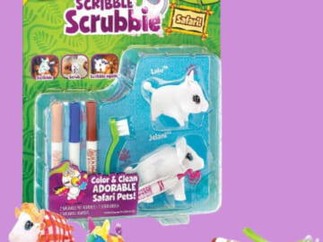 Crayola Scribble Scrubbie Safari Pets (Warthog & Water Buffalo) $4.97 (Reg. $10.74)