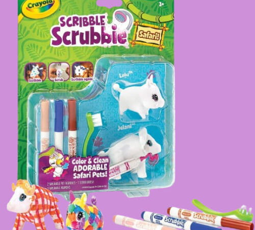 Crayola Scribble Scrubbie Safari Pets (Warthog & Water Buffalo) $4.97 (Reg. $10.74)