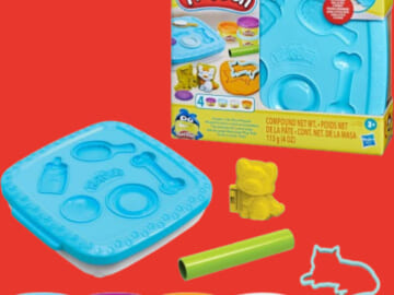 Play-Doh Create ‘n Go Pets Playset with Storage Container $4.79 (Reg. $7) – With 3 Tools + 4 Cans