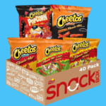 Cheetos Flamin’ Hot Variety Pack, 40-Count $13 Shipped Free (Reg. $21.86) – 5 Flavors, $0.33/ Snack Bag