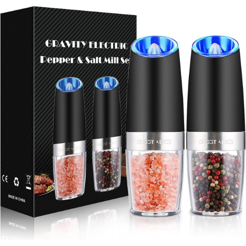 Today Only! Gravity Electric Pepper and Salt Grinder Set, 2-Pack $23.96 (Reg. $35.99) – $11.98 each!